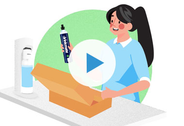 Drinkmate Co2 Exchange Explainer Animation - How to recycle your used Co2 canisters to save money and help the environment - Australian Version