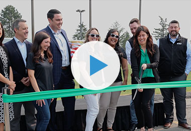 RXO Ann Arbor Ribbon Cutting Hype Video announcement video