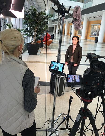 Behind the scenes video shoot with Kohlitz Animation & Video Production