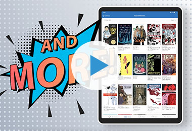 hoopla Digital - Comics Offering on their hoopla App video